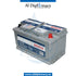 STARTER BATTERY S4 046 12V 80AH 700A 0092S40460 for Mercedes-Benz models, Part Number BSH-0092S40460